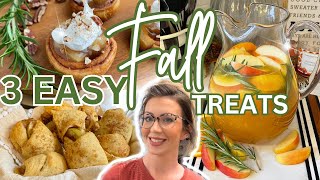 EASY FALL DESSERTS | DELICIOUS FALL TREATS | MUST TRY DESSERT RECIPES FOR FALL | SARAH GENTILE