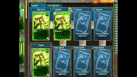 BattleForge: How to upgrade your cards