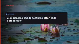 RERIGHT · Z.ai disables coding assistant feature after flaw exposed en