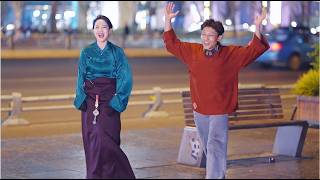 New Tibetan Dance auspicious Dance Party Tibetan Dancers wengmu Zhaxi