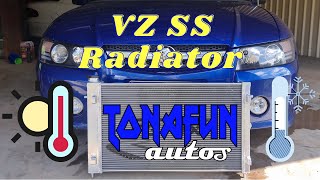 VZ SS  LS1 Radiator Install