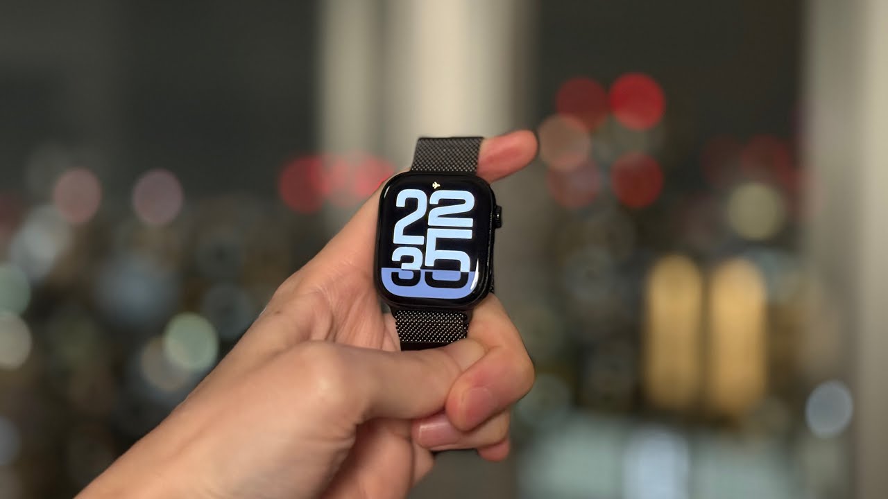 Apple Watch Series 10 2日レビュー│ジェットブラックとスレート 
