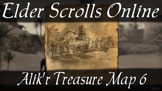 Alik'r Treasure Map 6 [Elder Scrolls Online ESO]
