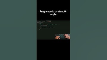 Programando una función en php
