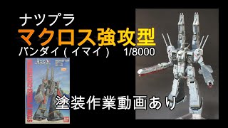 ナツプラ紹介】【塗装作業あり】マクロス強攻 1/8000 バンダイ