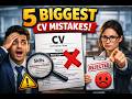 5 Resume Mistakes That Get You Rejected in 2026 | CV Tips for Job Seekers