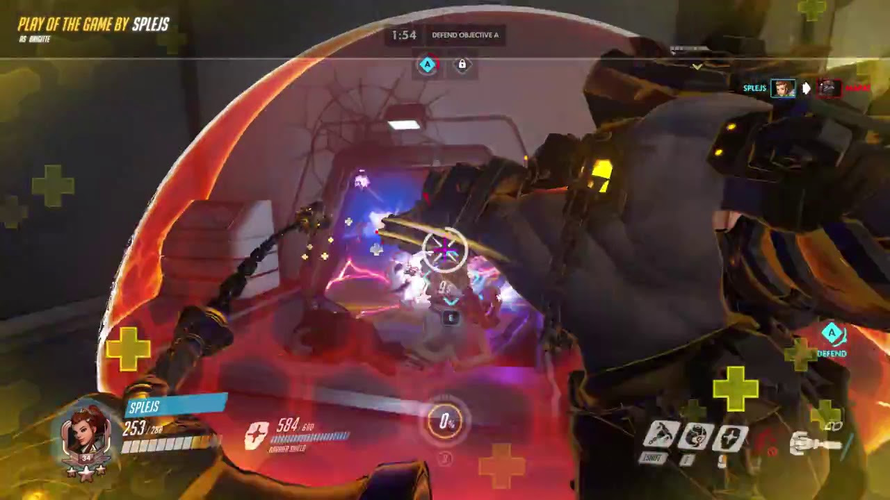 Splejs   Brigitte POTG Ult rush