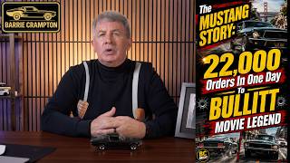 The Mustang Story: 22,000 Orders In One Day To Bullitt Movie Legend! BC Cars!