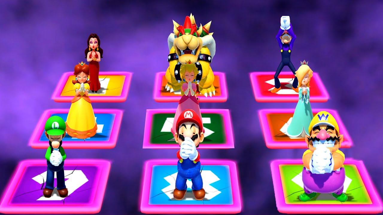マリオパーティシリーズ】全キャラクターミニゲーム - YouTube