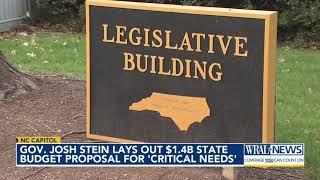 Gov. Stein lays out billion-dollar spending proposal for state