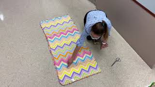 Cutting/Pinning the Body Pillow