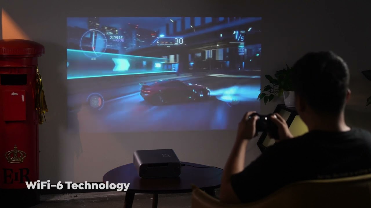 Yaber Pro V9 Projector | Wi-Fi 6