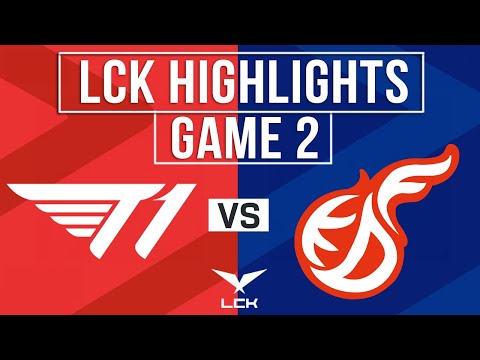 T1 vs KDF Highlights GAME 2 | LCK 2024 Spring | T1 vs Kwangdong Freecs