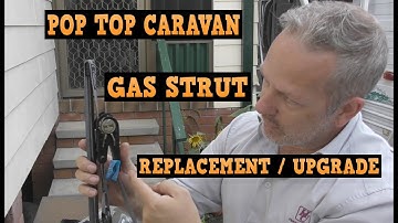Caravan Pop Top Gas Strut Install