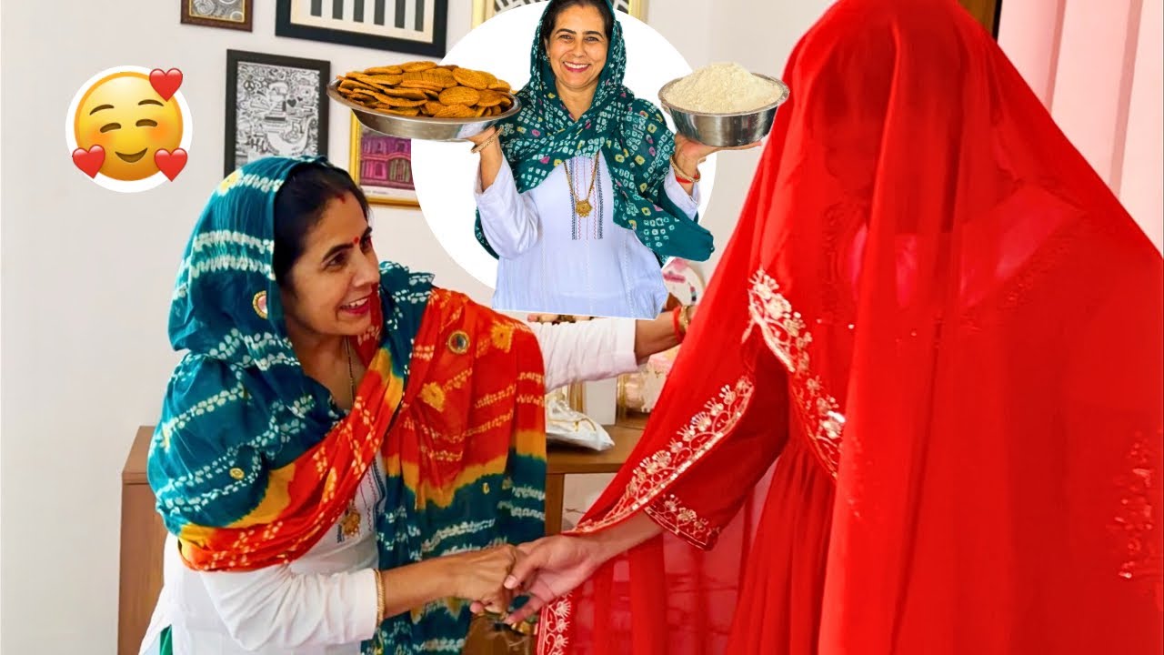 Vishu की बहू 🥰 आज बणाए देशी बिस्किट आटा गुड़ और सरसों के तेल में | Healthy भी Tasty भी 😋