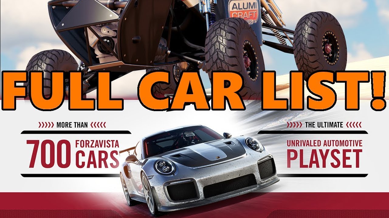 Forza Motorsport 7 ALL CARS, FASTEST CARS, RAREST CARS!! + Off-Roading in FM7!?