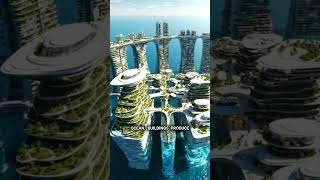 🏙️☁️ Building Humanity’s City of 3050 Part 3 Mega Structures #facts #viral #science