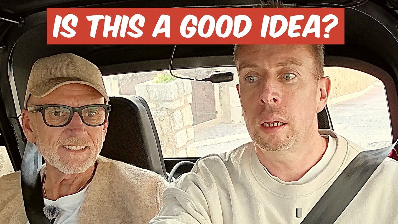 Mr Boo Drives Citroen Ami Through Medieval Village For First Time! 🇫🇷🚙