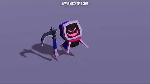www.Meshtint.com | Reaper Toon Series | Animations Preview