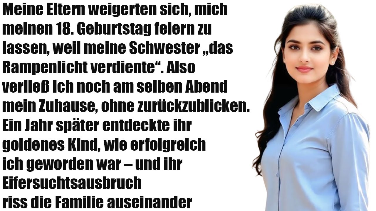 „Meine Eltern Sagten, Meine Schwester Verdiene den Glanz – Also Kein 18. Geburtstag Für Mich“