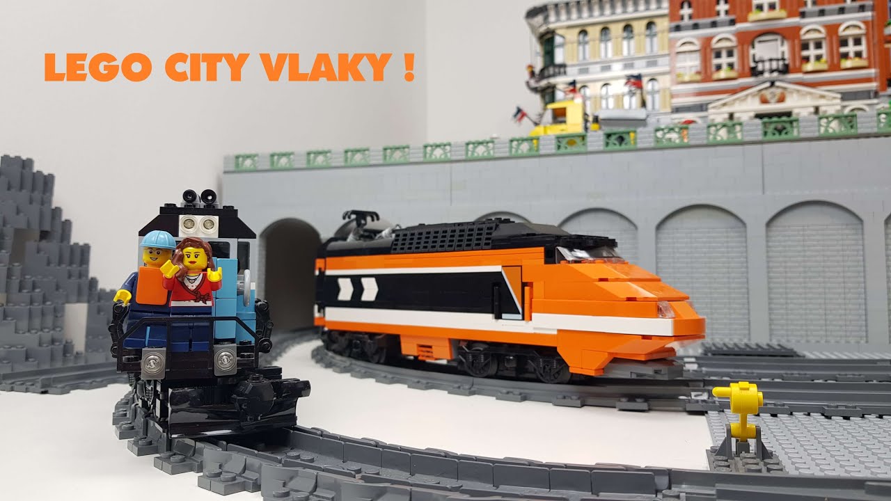 Lego City Update 3 - vlaky vláčky mašinky ! - YouTube