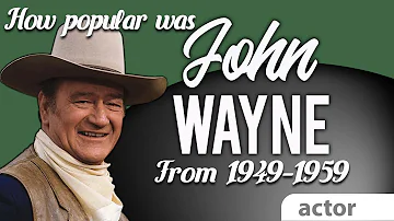 John Wayne Popularity