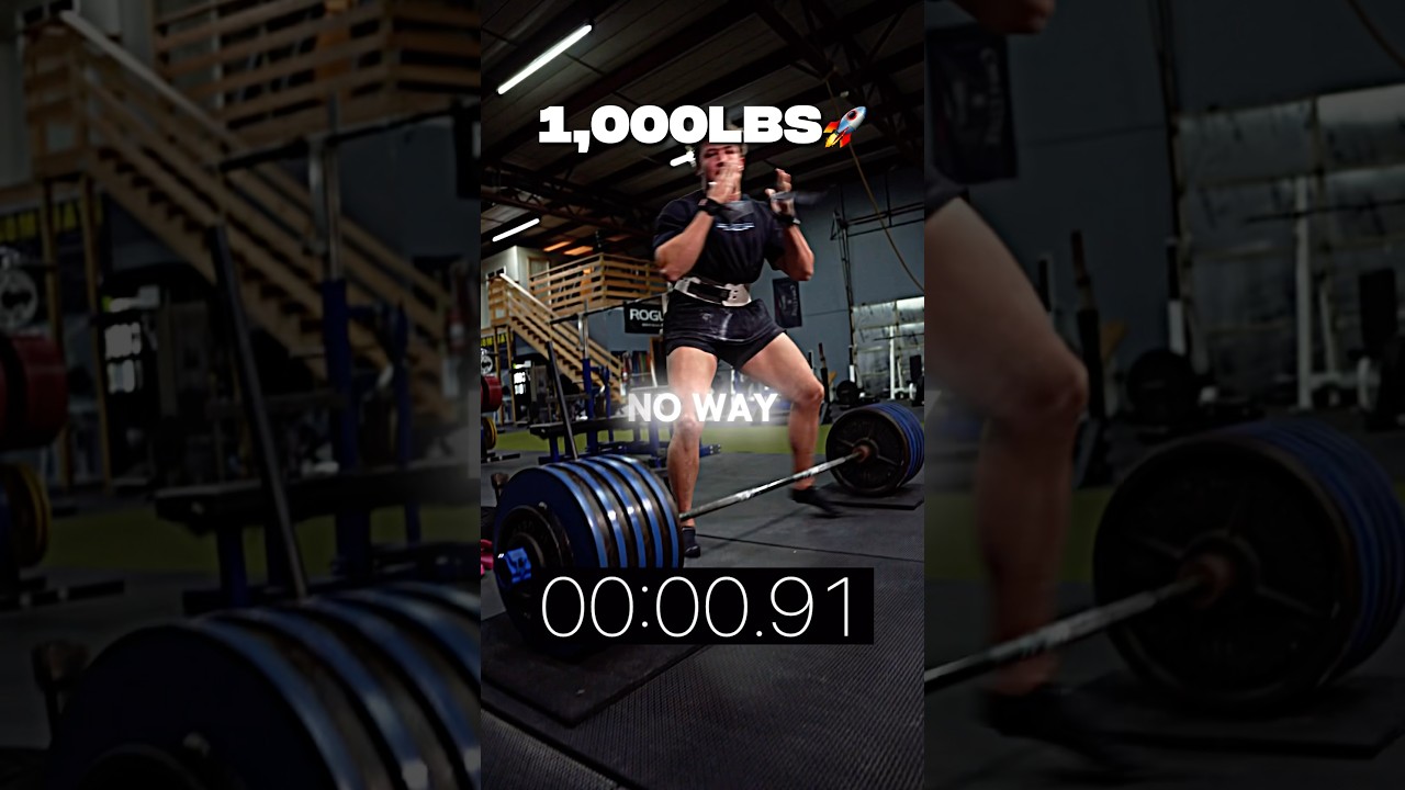 Thor Lifting 1,000LBS At 450LBS Bodyweight🥱 