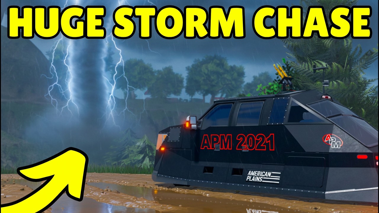 I Used the Dominator to Catch a Tornado with My Sister in APM | Roblox ...
