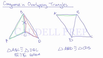 Congruence in Overlapping Triangles