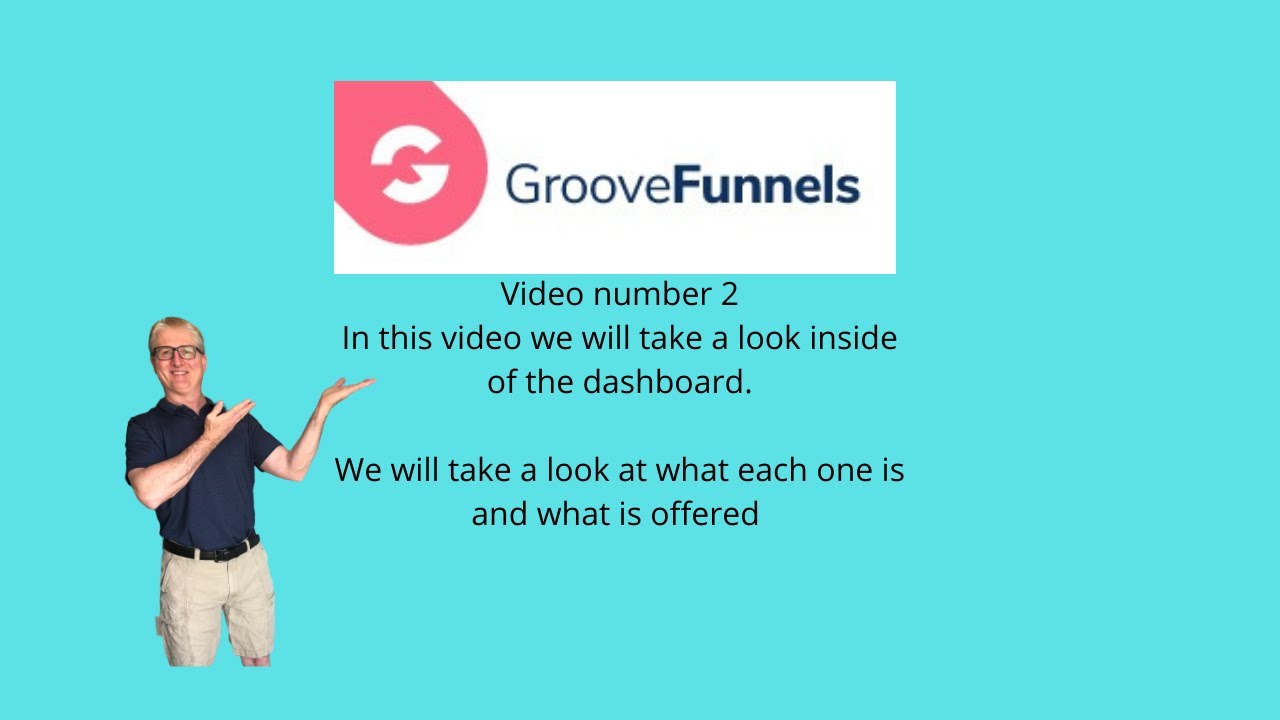 Groovefunnels Video series part 2 the groove funnels dashboard. YouTube