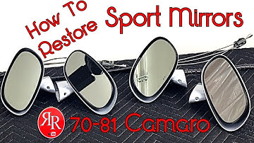 1970-81 Camaro Sport Mirror Restoration Part 2