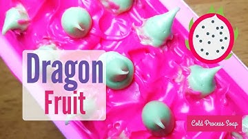 DRAGONFRUIT Cold Process Soap - Process Video | KANDY KRAFTS SOAPERY
