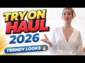4k Try-On Haul See Everything | Transparent Dress, Lingerie &amp; Bikini Try-On Haul With Me (2026)