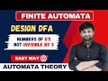 Design DFA for Number of 0's Not Divisible by 3 | TOC | FLAT | TAFL