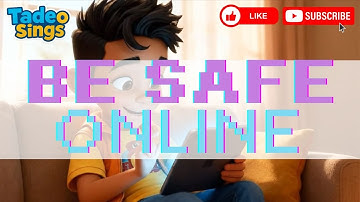 👉 Be Safe Online 🎵 | Think Before You Click 💡 #TadeoSings