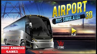 Bus Simulator City Airport Game 2020:Bus Driving 2  Android Gameplay Havaalanı Otobüs 3D screenshot 2