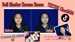COBAIN MASKER VIRAL DI TIKTOK | CUMA 12 REBU DOANG😭👍|Sitiirhnii