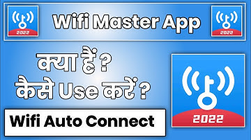 Wifi Master Wifi Auto Connect App !! How To Use Wifi Master App