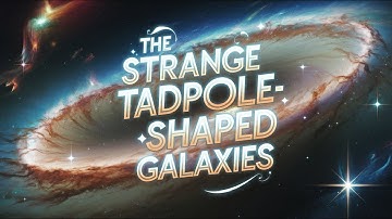 The Strange Tadpole-Shaped Galaxies