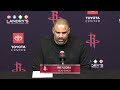 Press Conference by Ime Udoka vs Pelicans