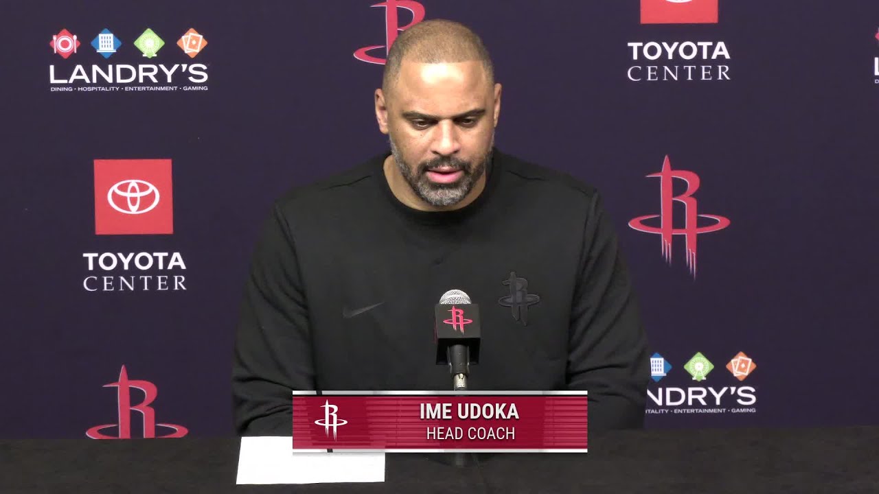 Press Conference by Ime Udoka vs Pelicans