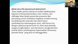 Persentasi Proposal Turnamen Futsal Tugas organisasi Sistem Pertandingan