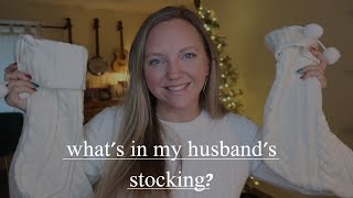 WHATS IN MY HUSBANDS STOCKING? || MENS GIFT IDEAS