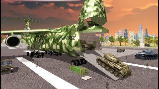 US Army Tank Transporter Plane Simulator ( by Titan game) - Android Gameplay screenshot 5