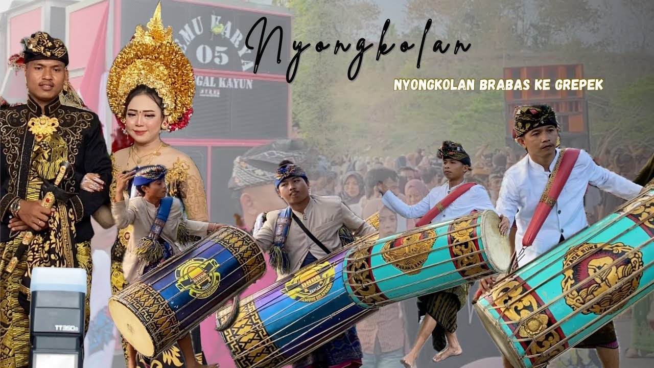 NYONGKOLAN SERU BRABAS KE GREPEK PANDAN DURI DI IRINGI KECIMOL CILOKAK GENDANG BELEK DAN ALE ALE