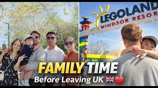 Family Day Before Leaving UK 🇬🇧 | Legoland 🎢 With My Son | Sega Vlog