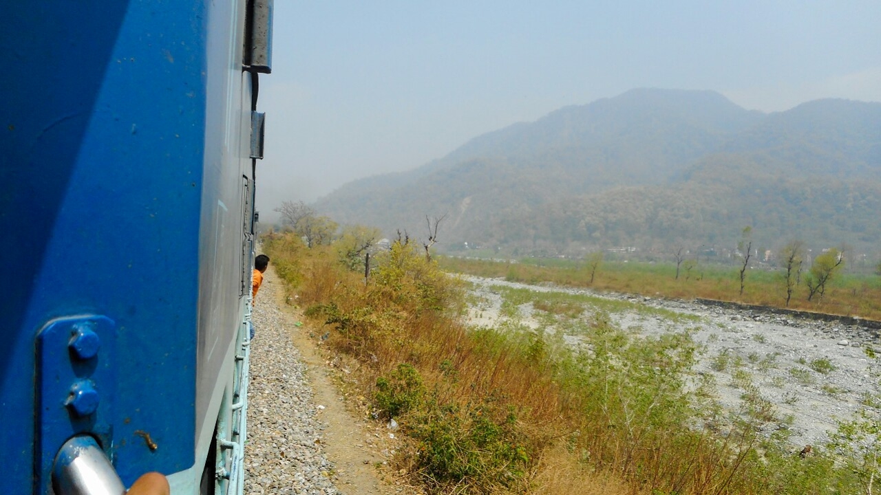Indian Railways 55303 Moradabad Kathgodam via Kashipur Passenger Arriving at Kathgodam Station