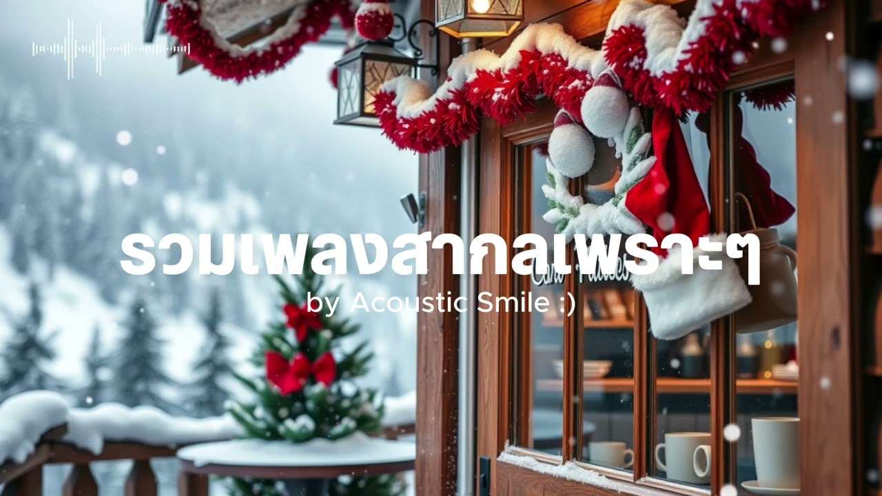[playlist] รวมเพลงสากล คริสต์มาส Acoustic Chill 🎧❄️ ฟังเพลินๆ l Acoustic Smile Vol.225