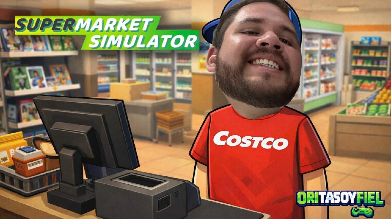SUPERMARKET SIMULATOR || JOVENES ABREN SU SUPER Y SUFREN INTENTO DE ROBO