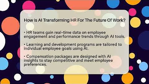 How Is AI Transforming HR For The Future Of Work? - Legal And HR SaaS Stack